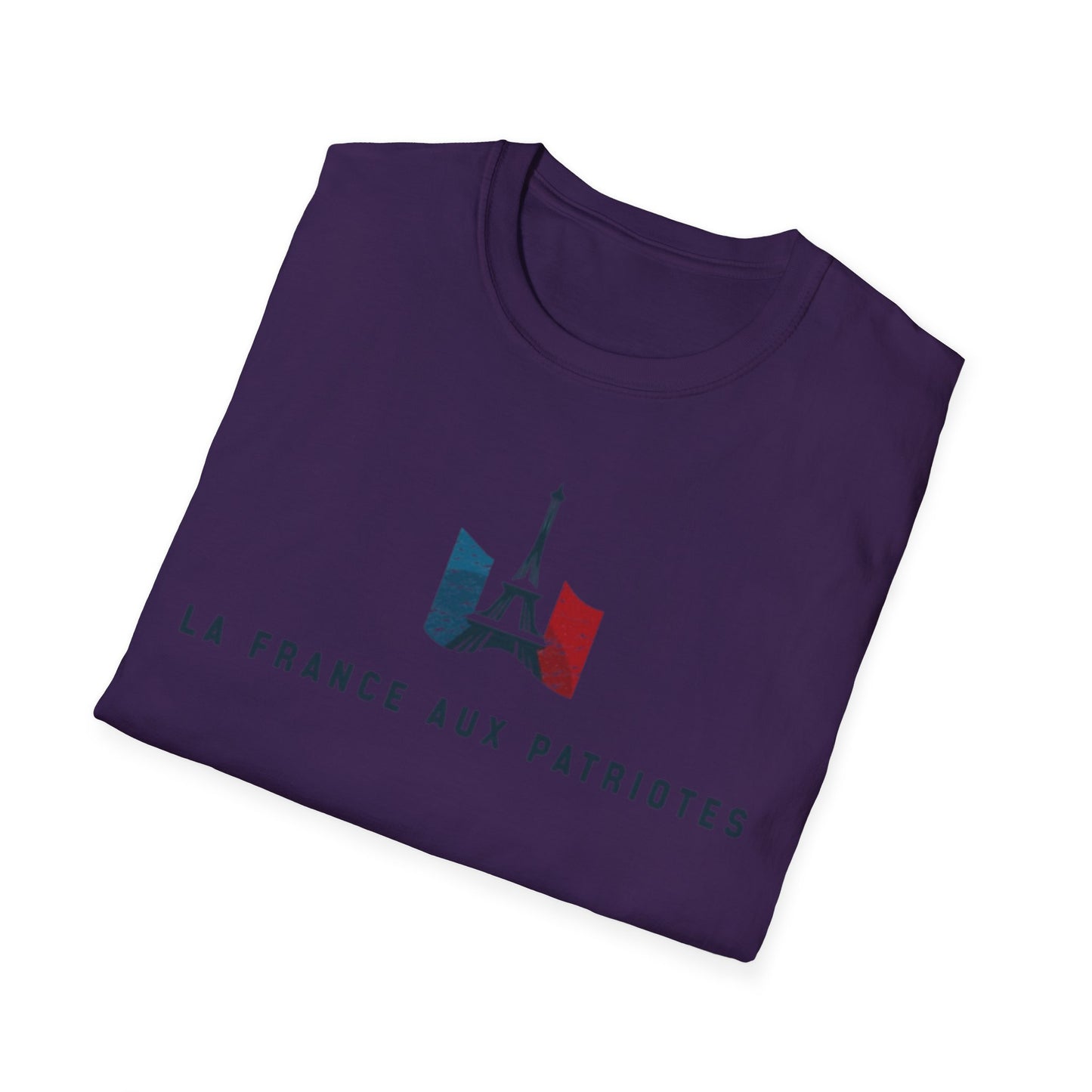 T-Shirt Simple - "La France Aux Patriotes"