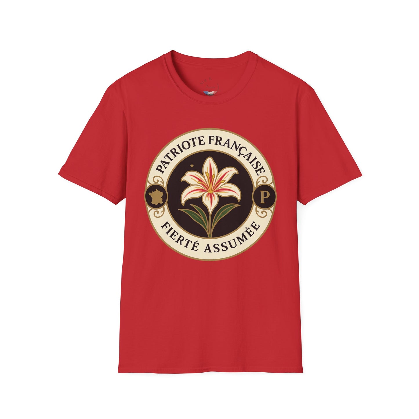 Patriote Française Floral T-Shirt | Softstyle