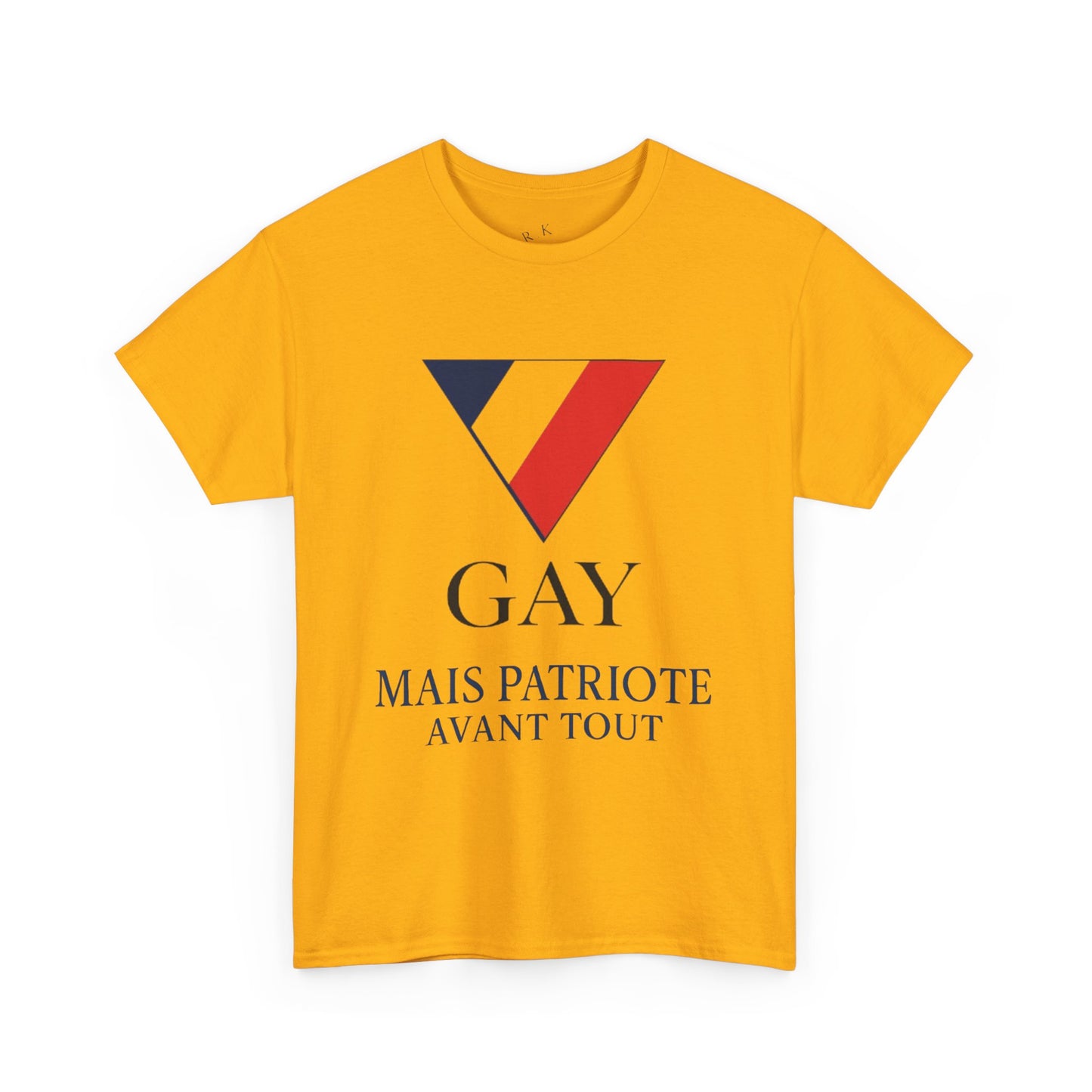 GAY MAIS PATRIOTE AVANT TOUT - Tee-shirt