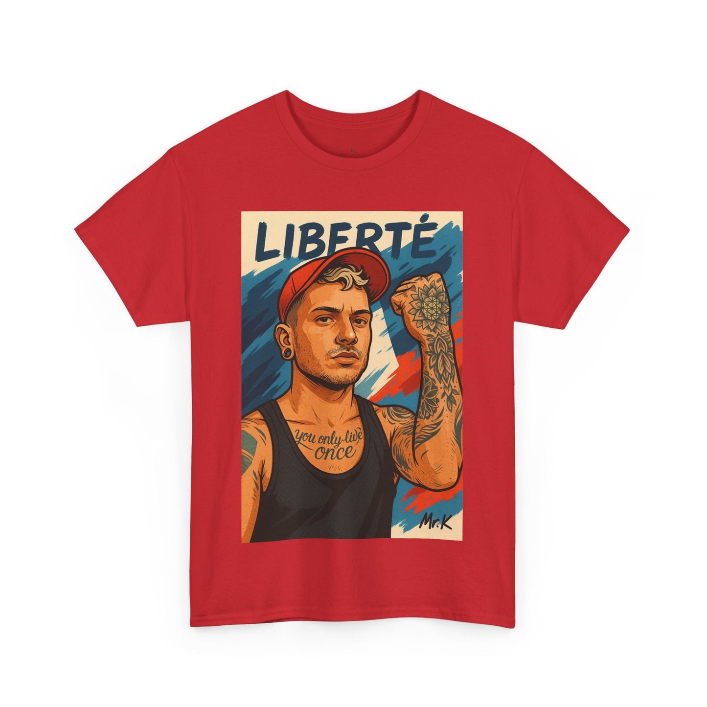 Liberté Unisex Heavy Cotton Graphic T-Shirt