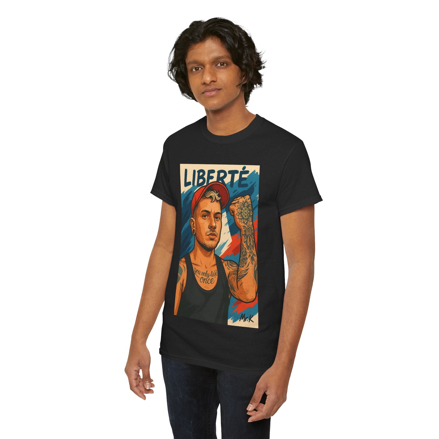 Liberté Unisex Heavy Cotton Graphic T-Shirt