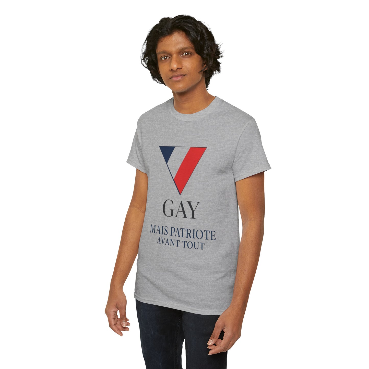 GAY MAIS PATRIOTE AVANT TOUT - Tee-shirt