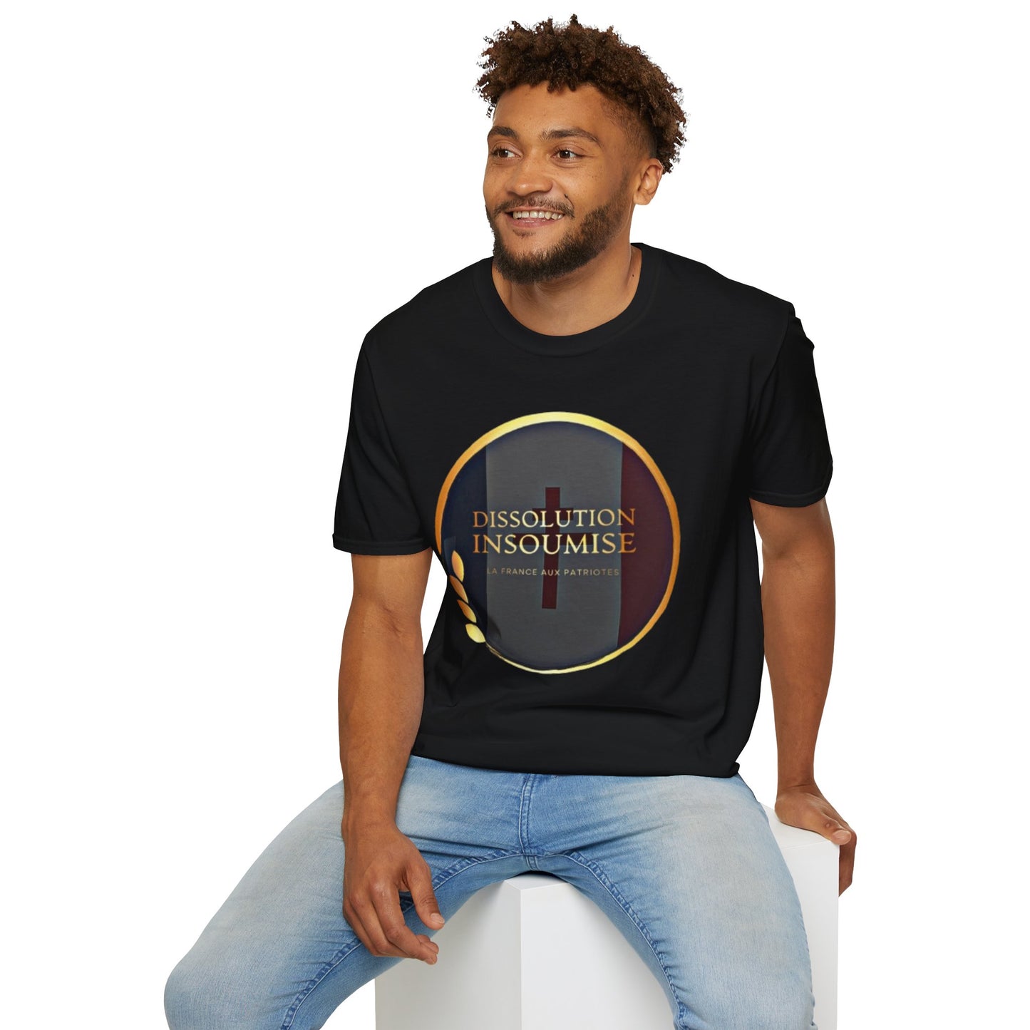 Unisex T-Shirt Simple - 'Dissolution Insoumise'