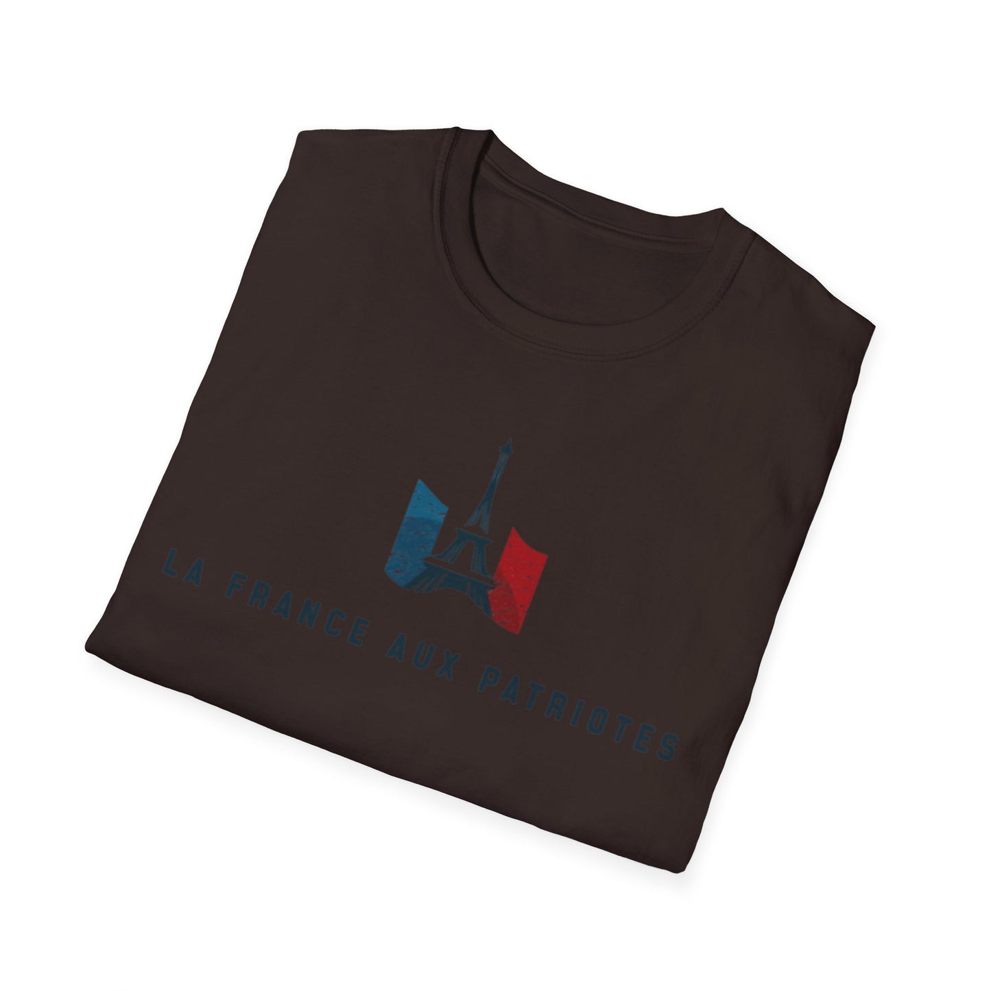 T-Shirt Simple - "La France Aux Patriotes"