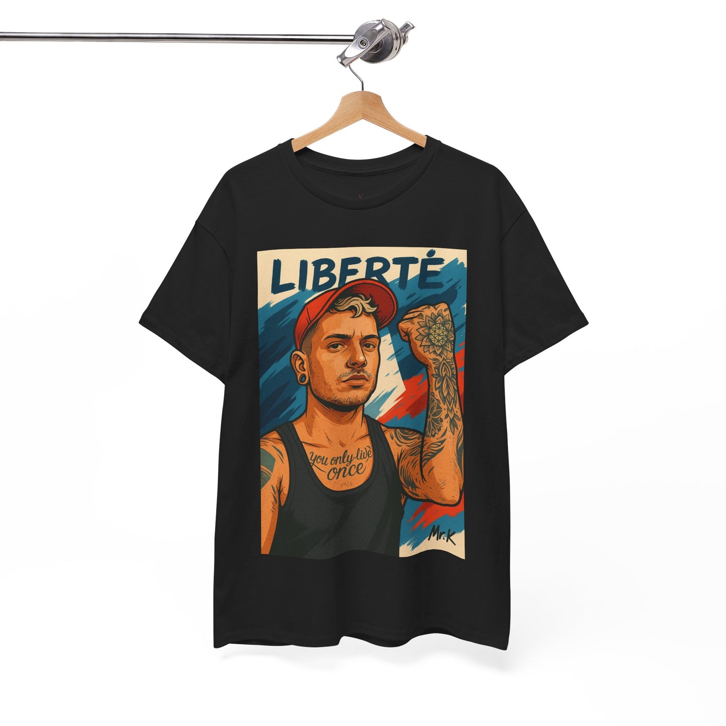 Liberté Unisex Heavy Cotton Graphic T-Shirt