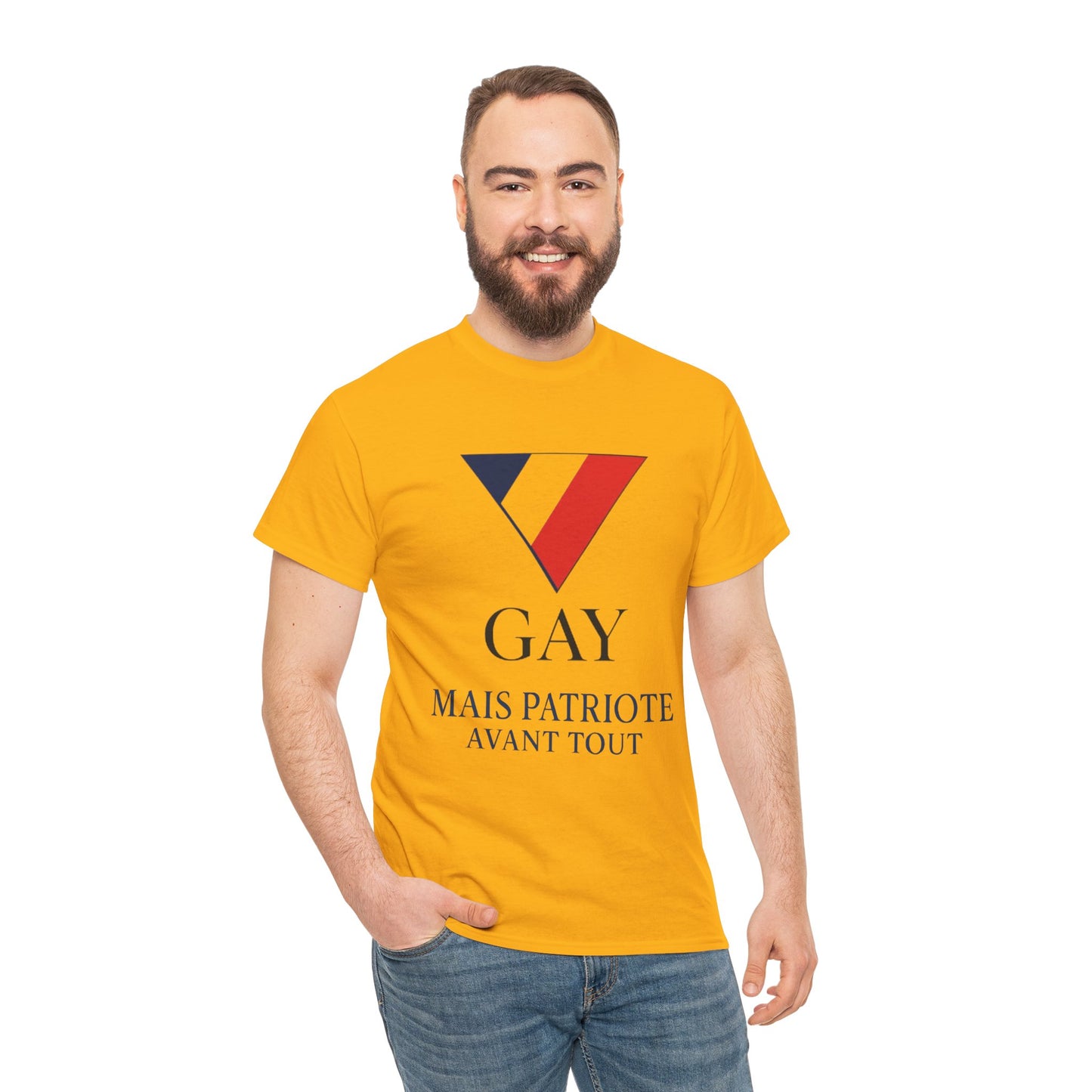 GAY MAIS PATRIOTE AVANT TOUT - Tee-shirt