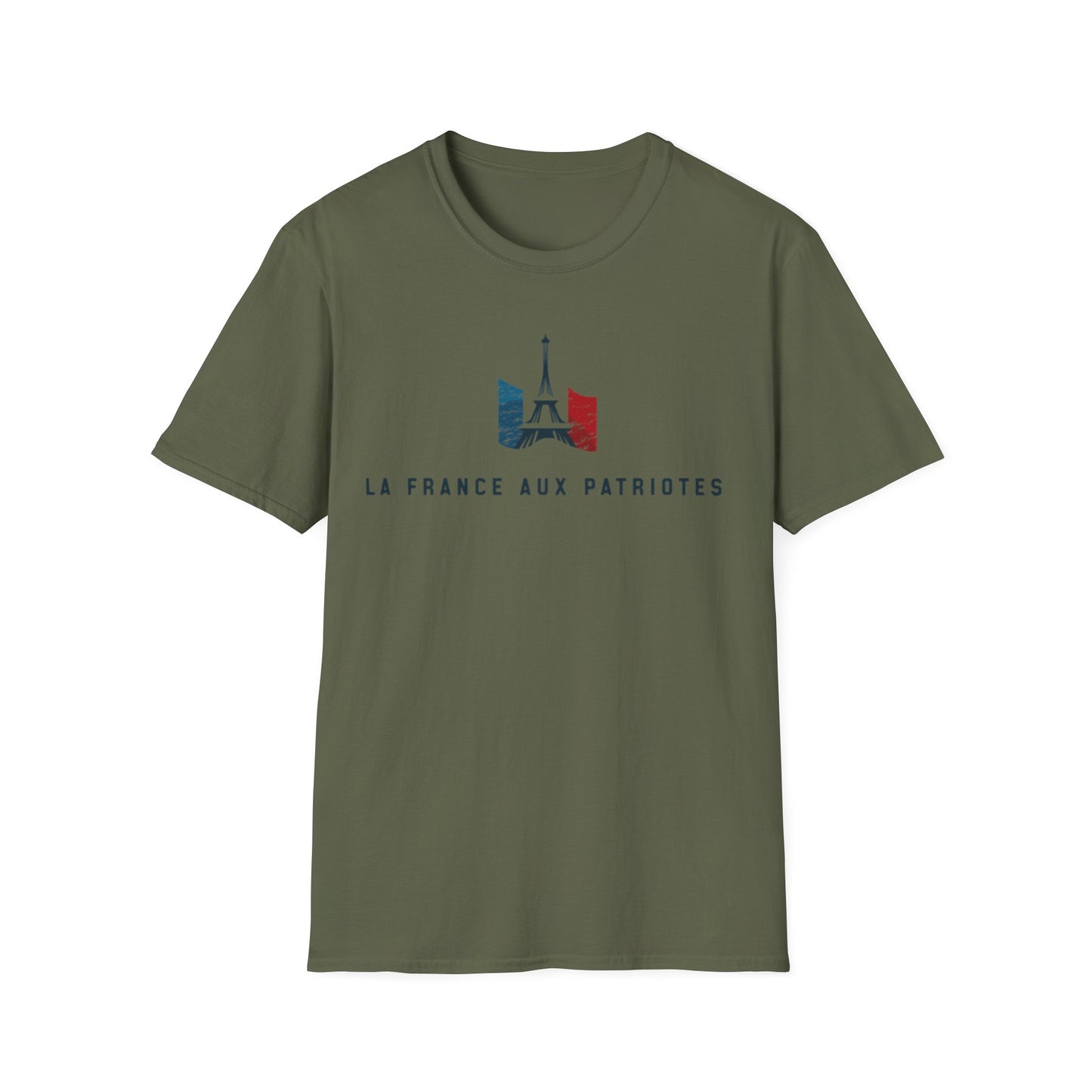 T-Shirt Simple - "La France Aux Patriotes"