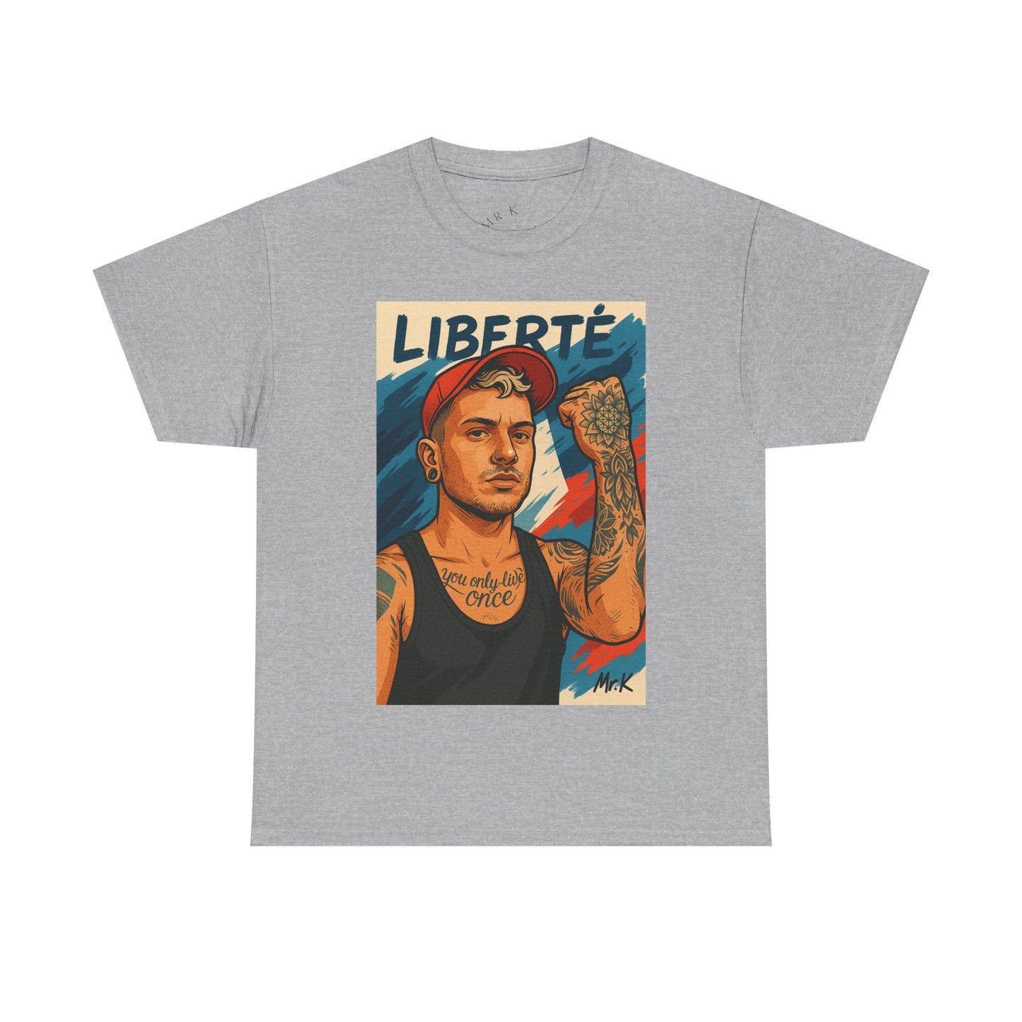 Liberté Unisex Heavy Cotton Graphic T-Shirt