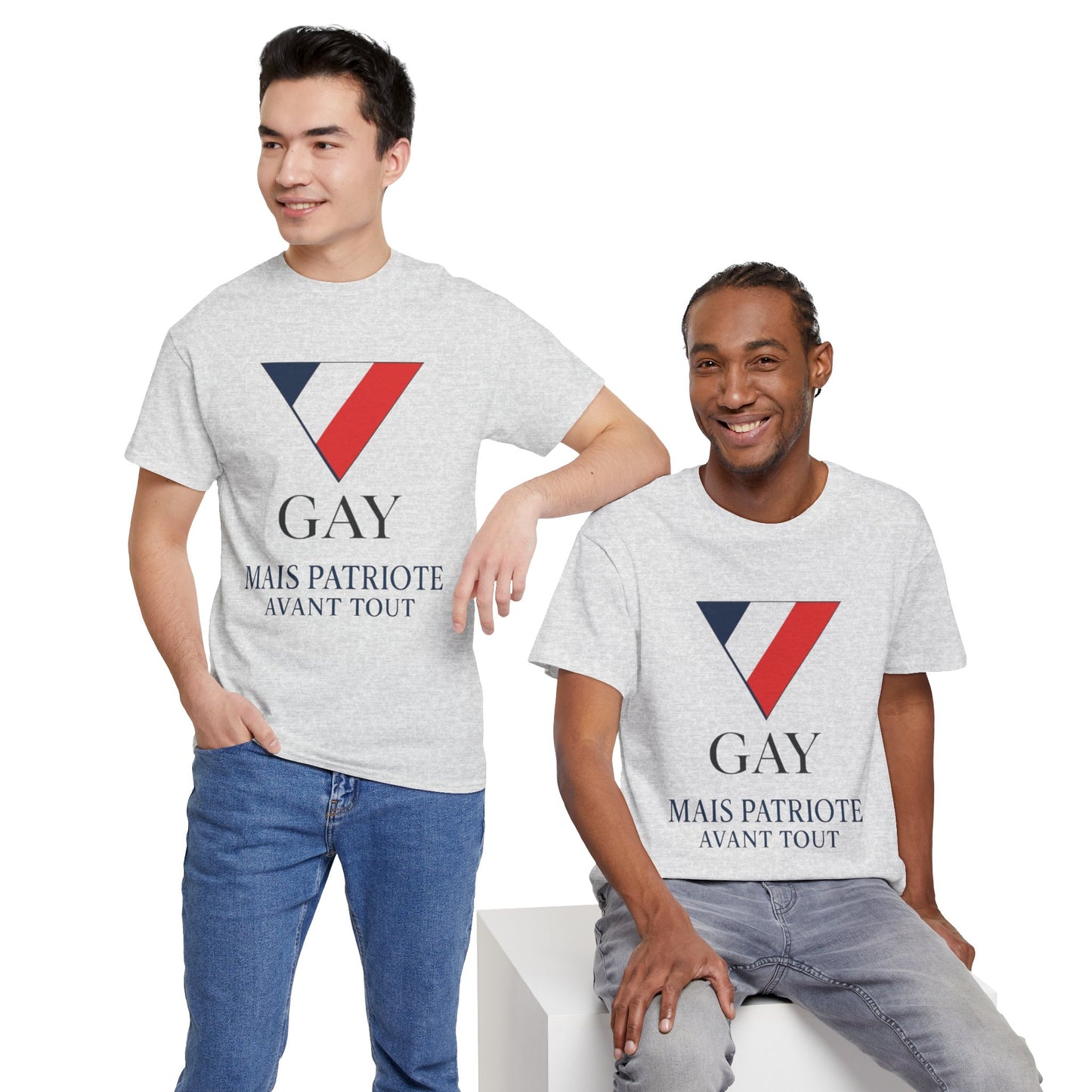 GAY MAIS PATRIOTE AVANT TOUT - Tee-shirt