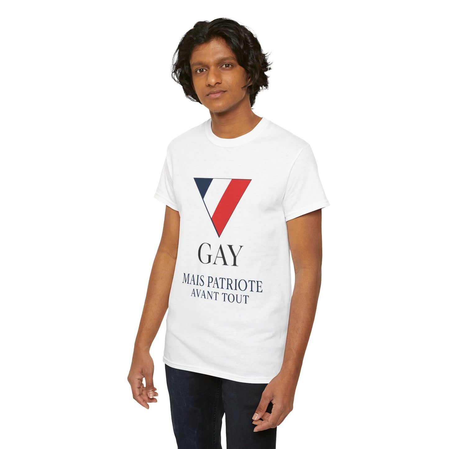 GAY MAIS PATRIOTE AVANT TOUT - Tee-shirt