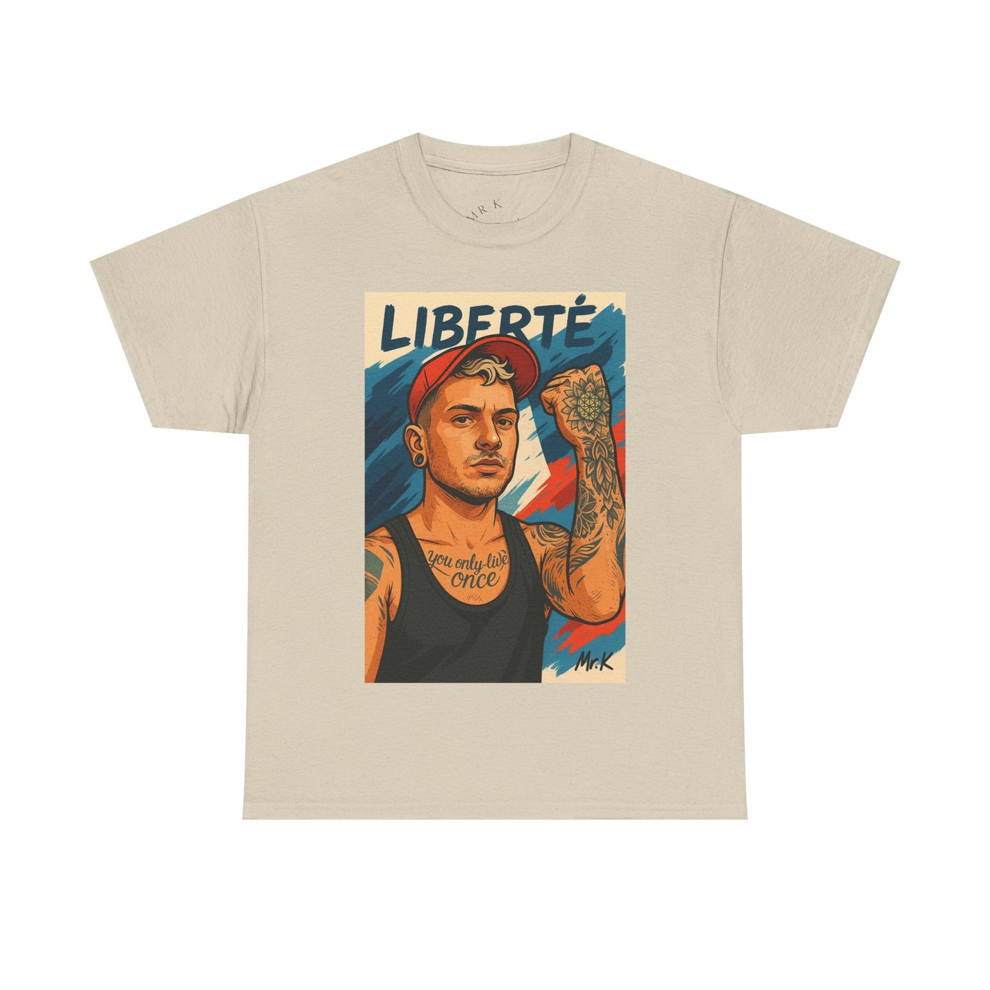 Liberté Unisex Heavy Cotton Graphic T-Shirt