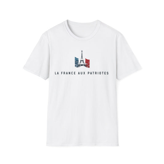 T-Shirt Simple - "La France Aux Patriotes"