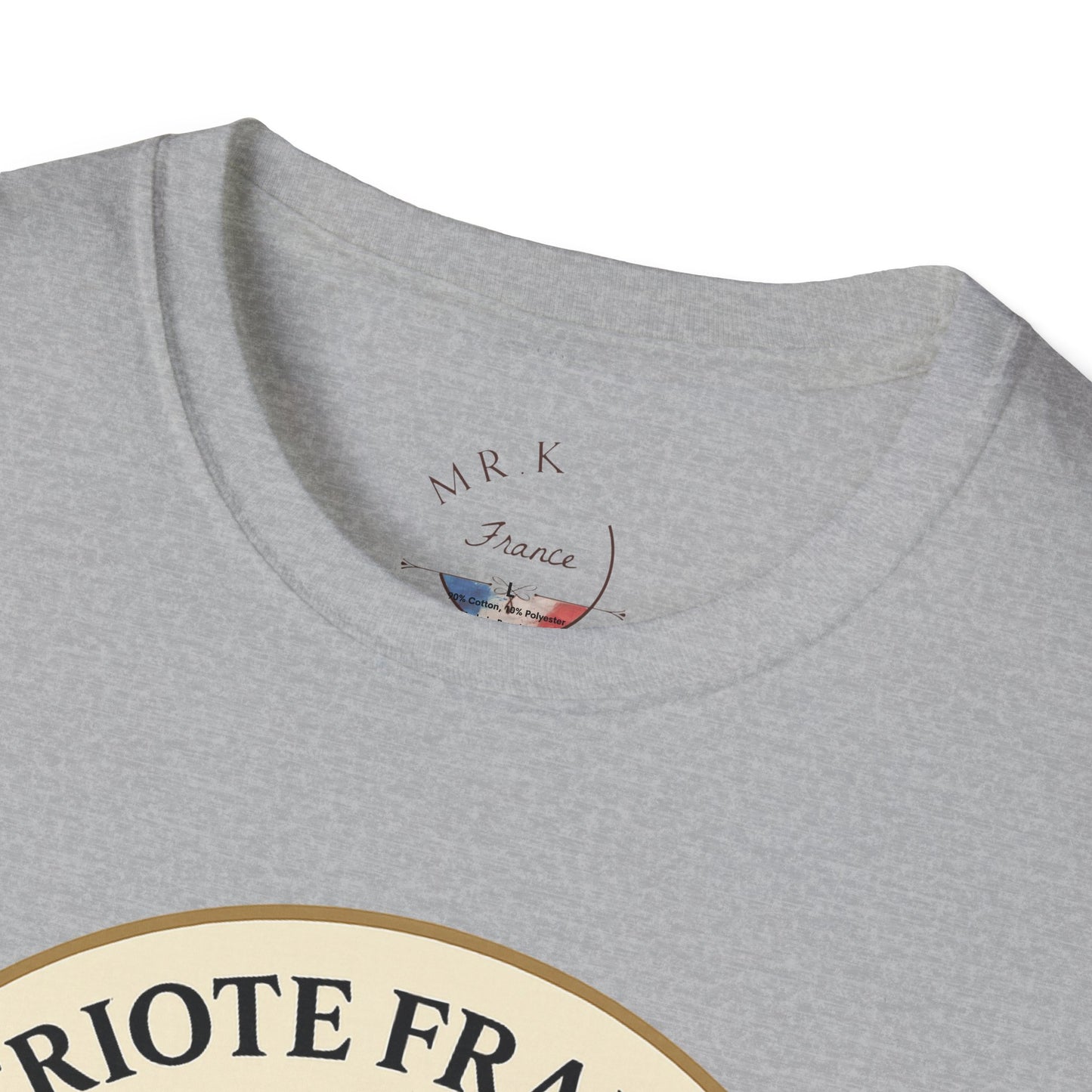 Patriote Française Floral T-Shirt | Softstyle