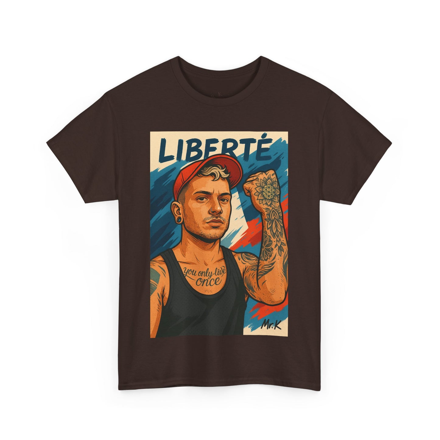 Liberté Unisex Heavy Cotton Graphic T-Shirt