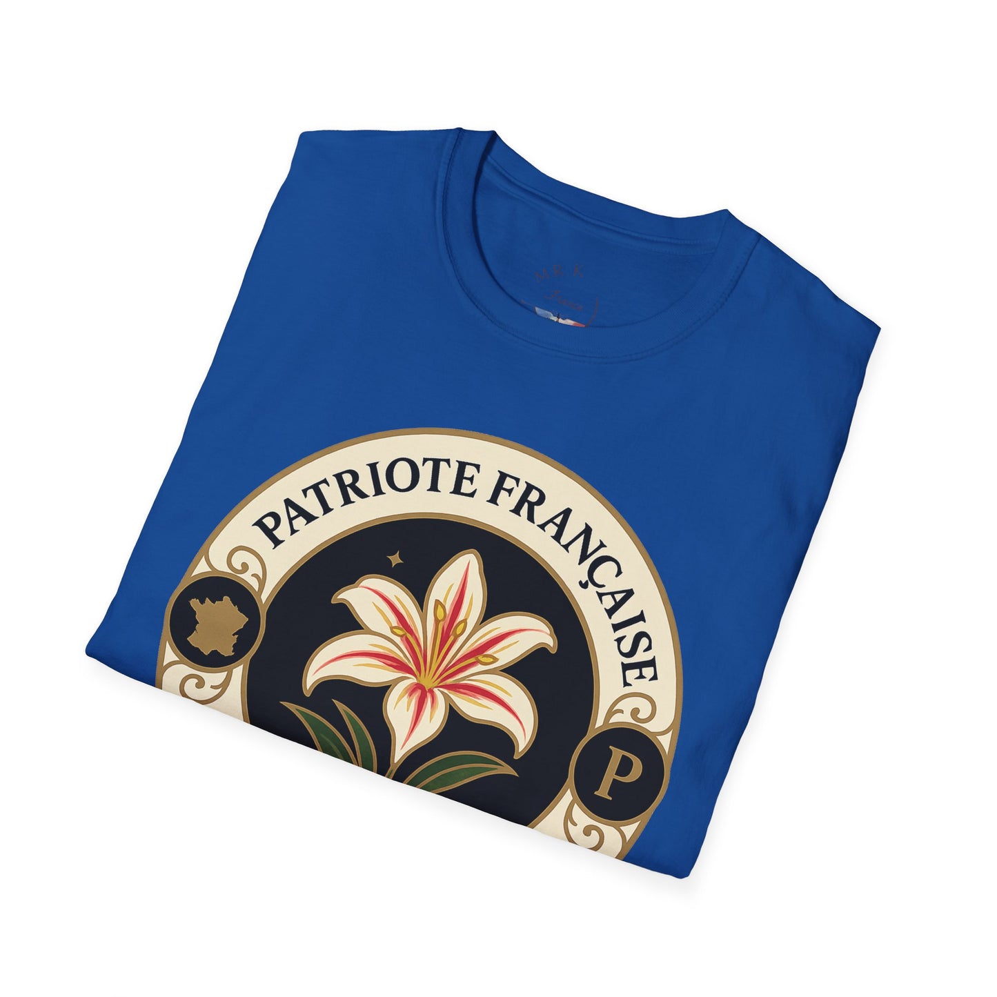 Patriote Française Floral T-Shirt | Softstyle