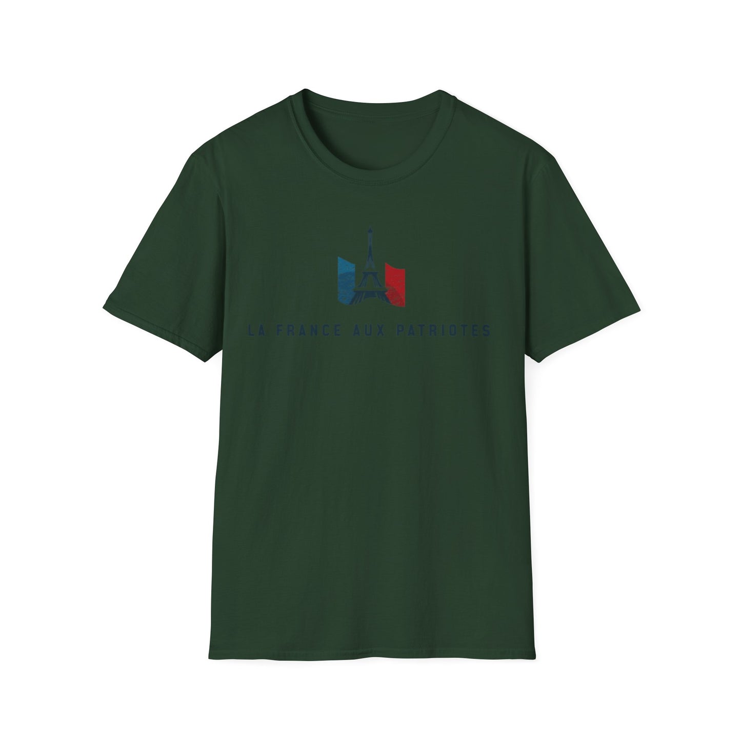 T-Shirt Simple - "La France Aux Patriotes"