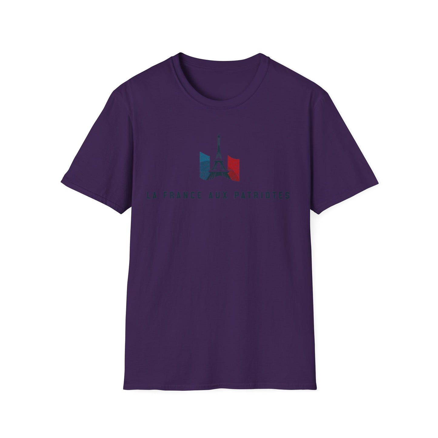 T-Shirt Simple - "La France Aux Patriotes"