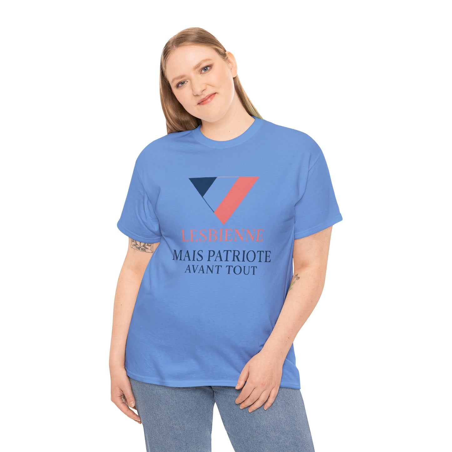 Lesbienne Mais Patriote Avant Tout - T-Shirt