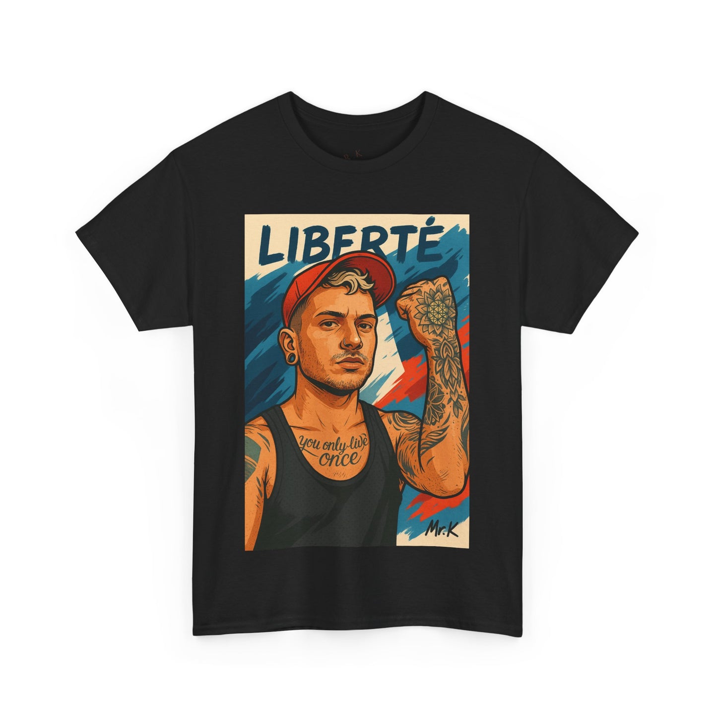Liberté Unisex Heavy Cotton Graphic T-Shirt