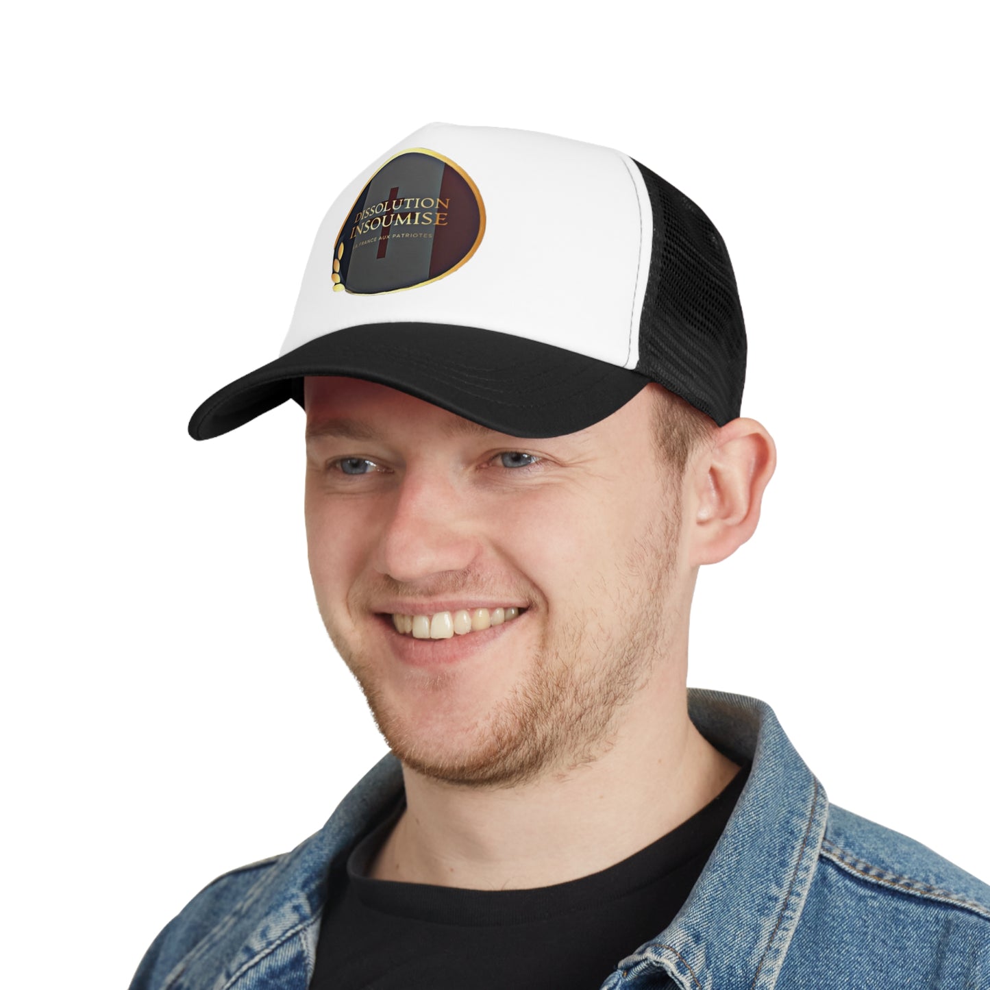 Dissolution Insoumise Mesh Cap - Trendy Adjustable Snapback Hat