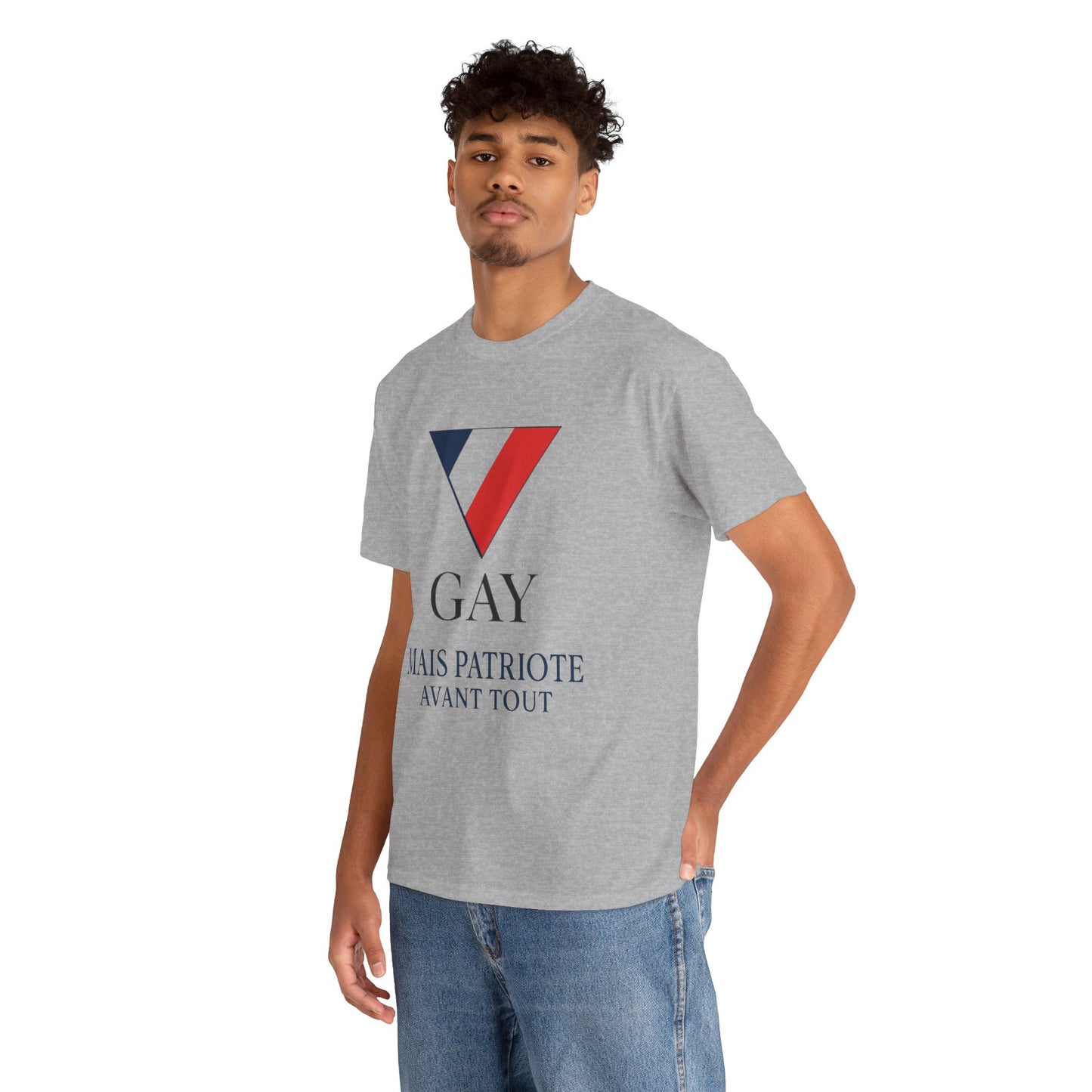 GAY MAIS PATRIOTE AVANT TOUT - Tee-shirt