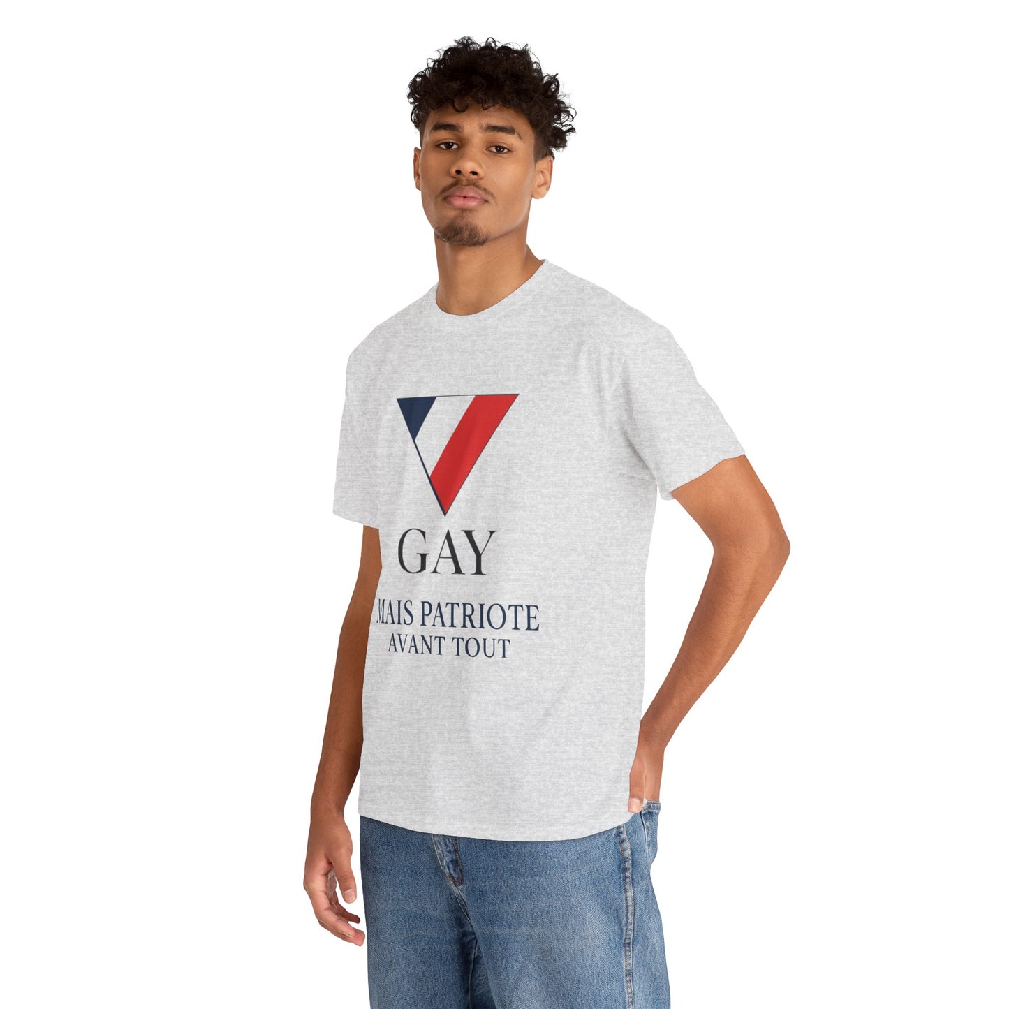 GAY MAIS PATRIOTE AVANT TOUT - Tee-shirt