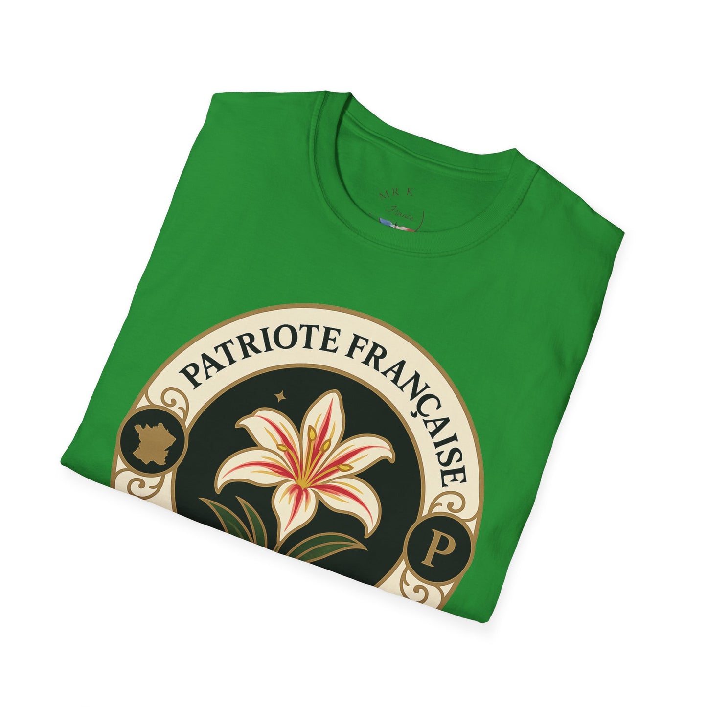 Patriote Française Floral T-Shirt | Softstyle