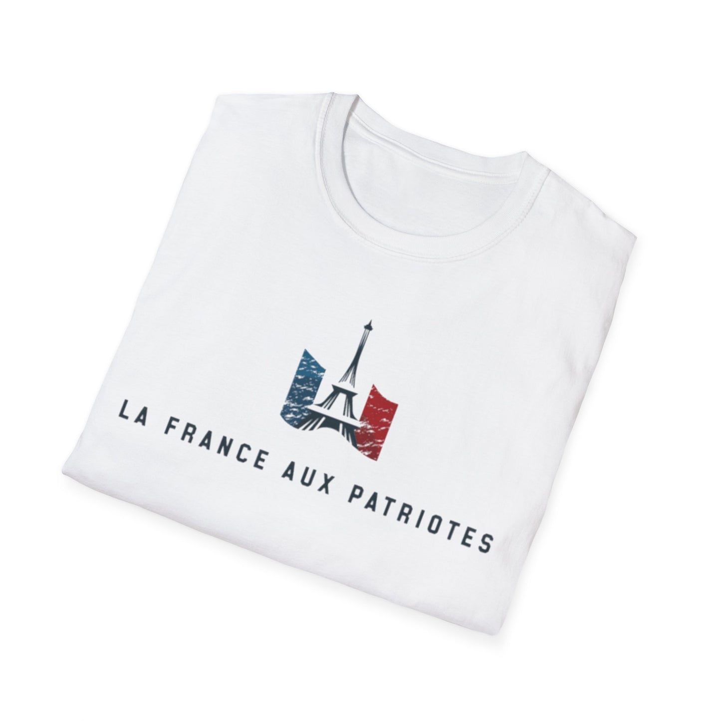 T-Shirt Simple - "La France Aux Patriotes"