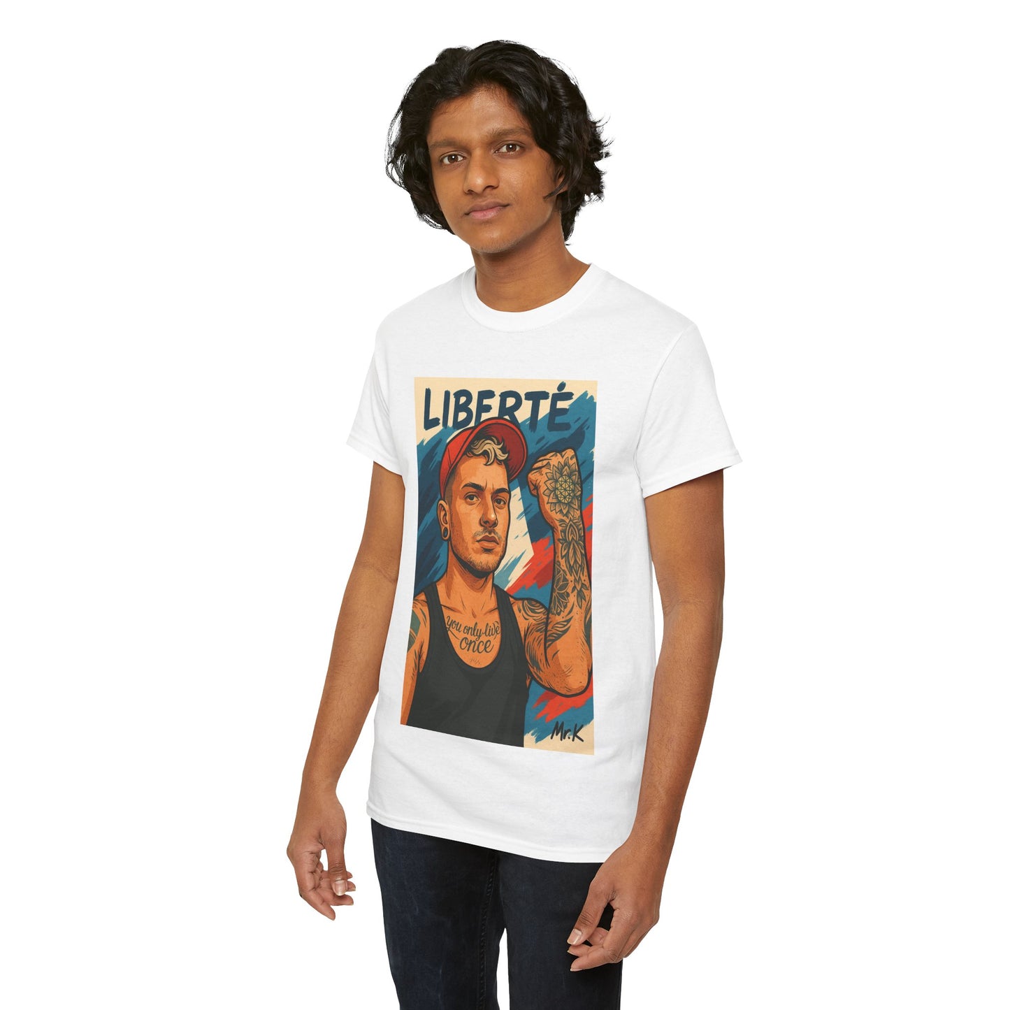 Liberté Unisex Heavy Cotton Graphic T-Shirt