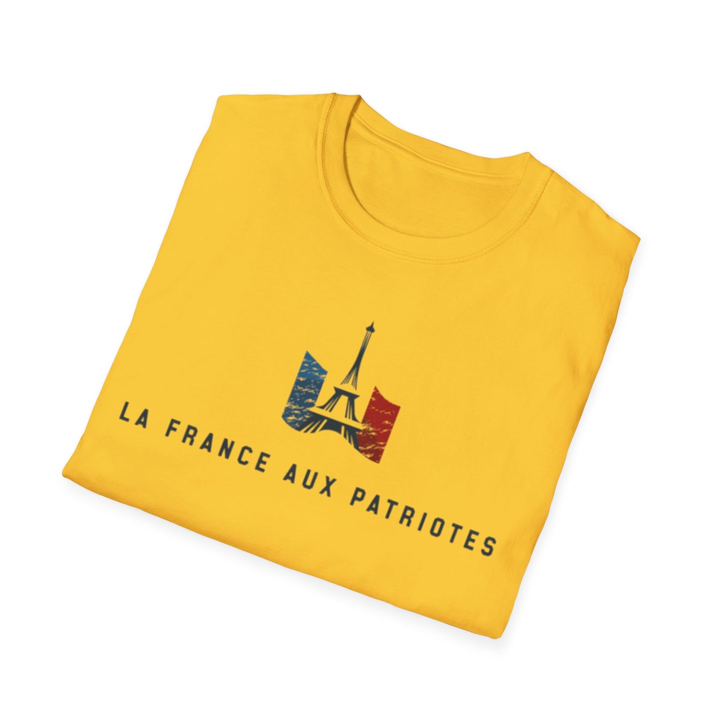 T-Shirt Simple - "La France Aux Patriotes"