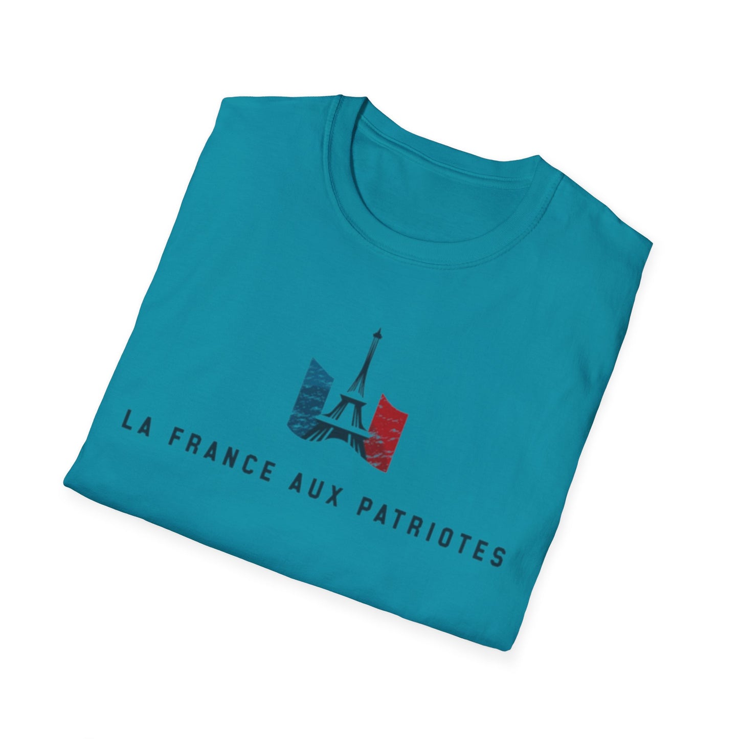T-Shirt Simple - "La France Aux Patriotes"