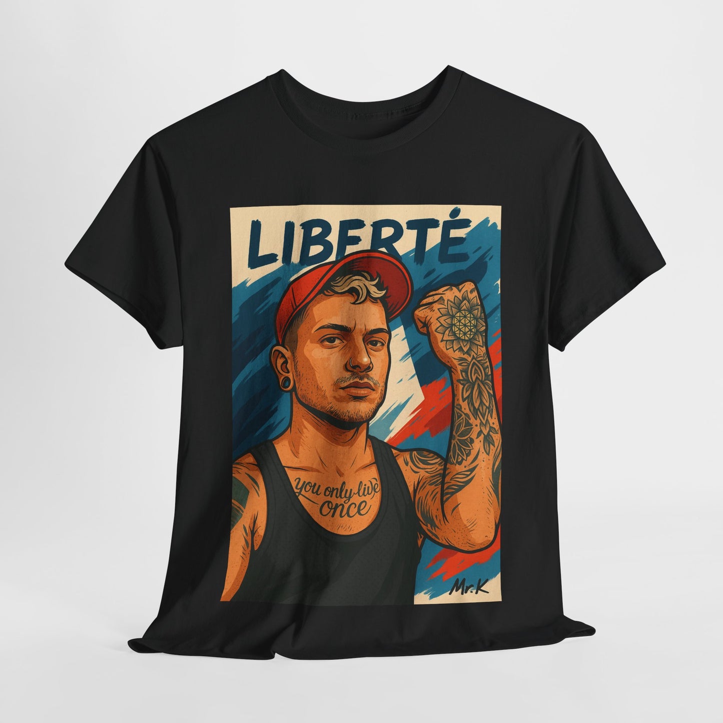 Liberté Unisex Heavy Cotton Graphic T-Shirt