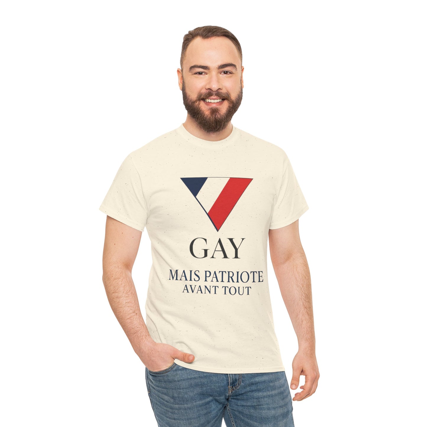 GAY MAIS PATRIOTE AVANT TOUT - Tee-shirt