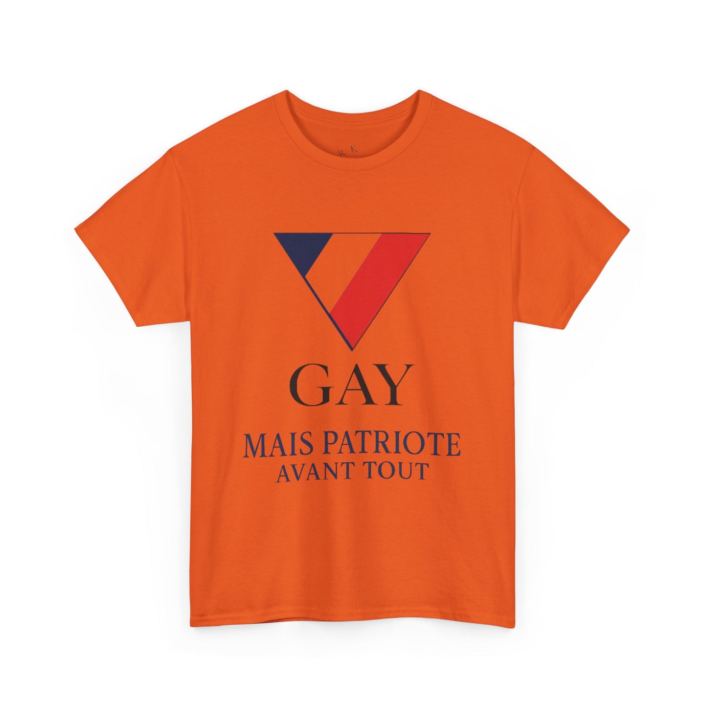 GAY MAIS PATRIOTE AVANT TOUT - Tee-shirt