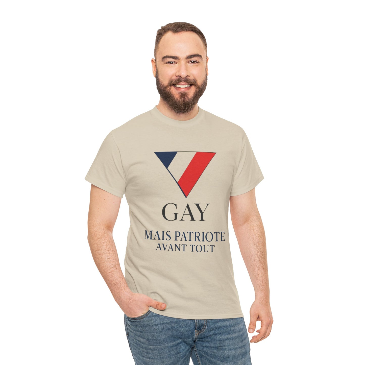 GAY MAIS PATRIOTE AVANT TOUT - Tee-shirt