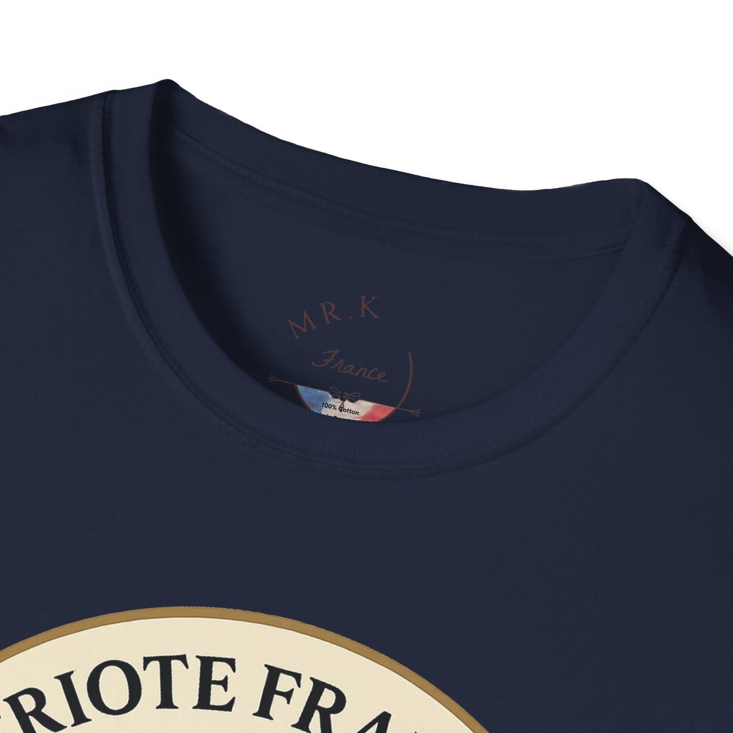 Patriote Française Floral T-Shirt | Softstyle