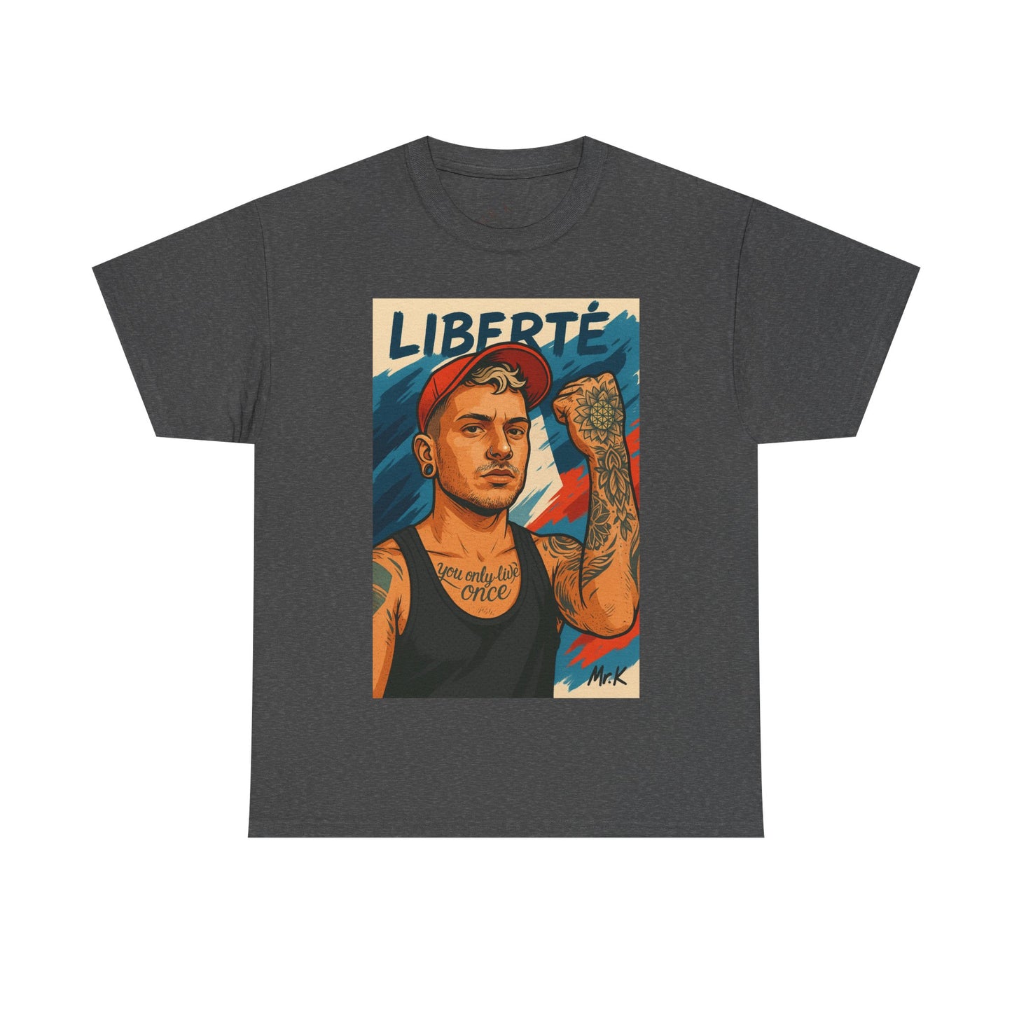 Liberté Unisex Heavy Cotton Graphic T-Shirt