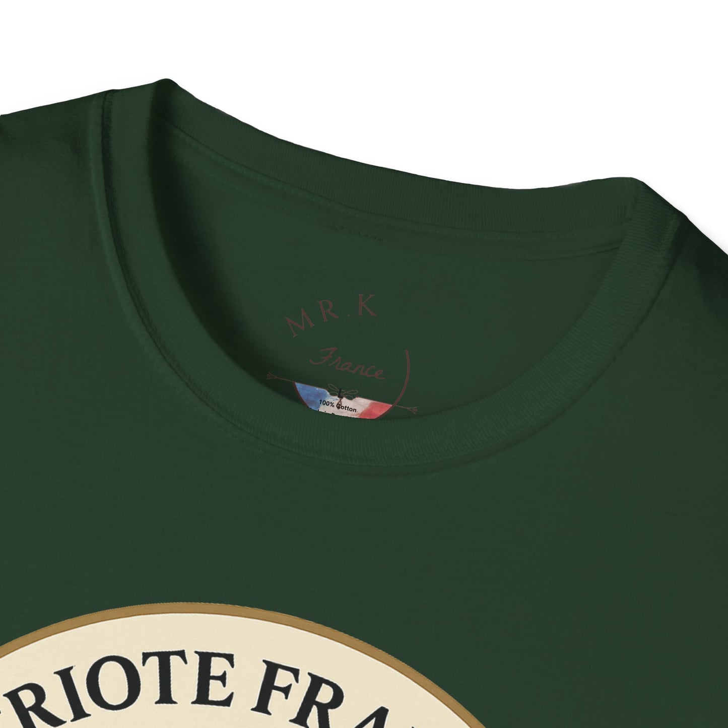 Patriote Française Floral T-Shirt | Softstyle
