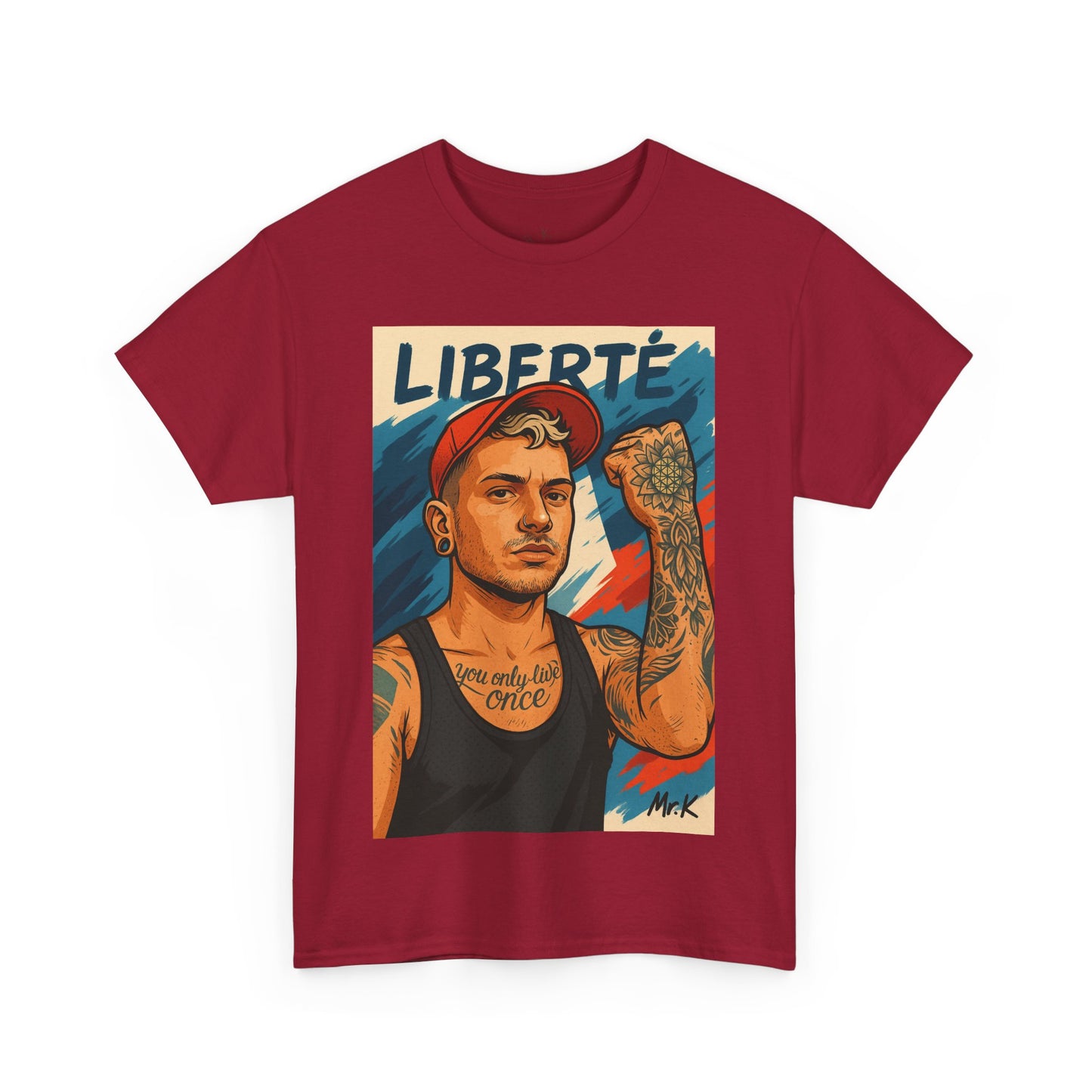 Liberté Unisex Heavy Cotton Graphic T-Shirt