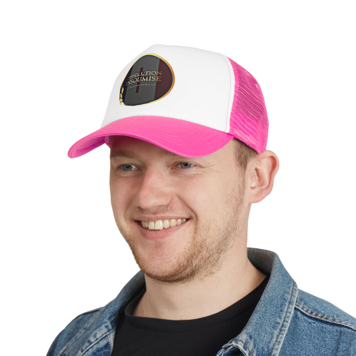 Dissolution Insoumise Mesh Cap - Trendy Adjustable Snapback Hat