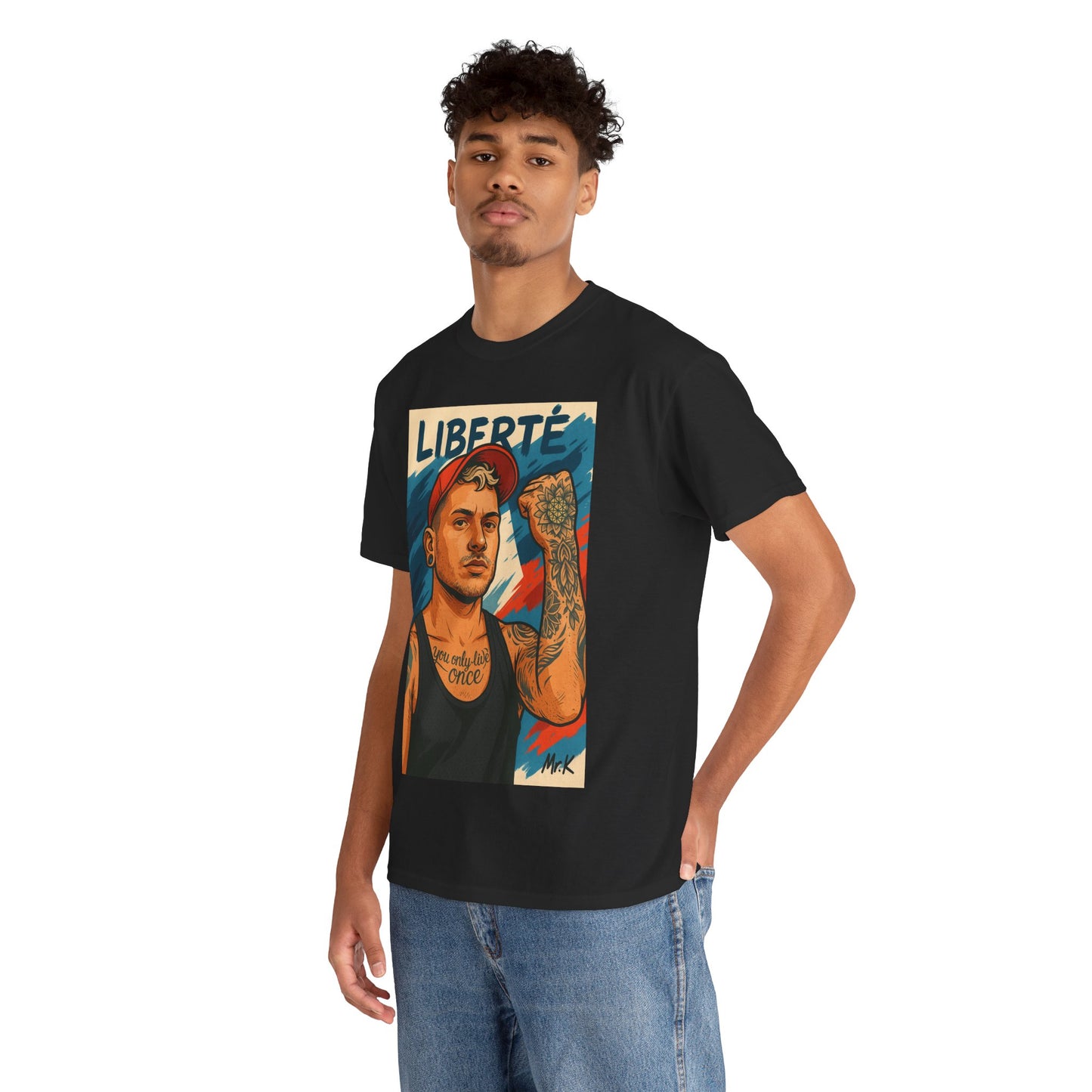 Liberté Unisex Heavy Cotton Graphic T-Shirt