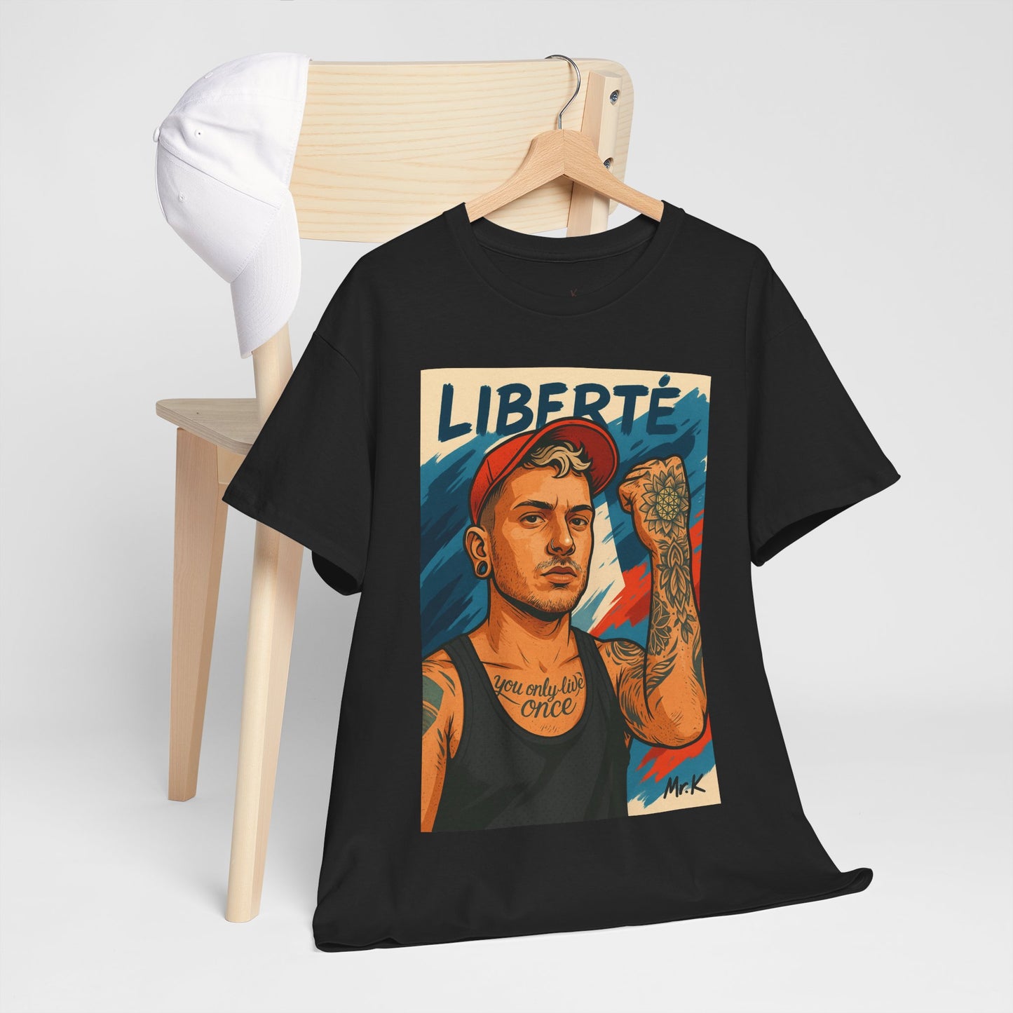 Liberté Unisex Heavy Cotton Graphic T-Shirt