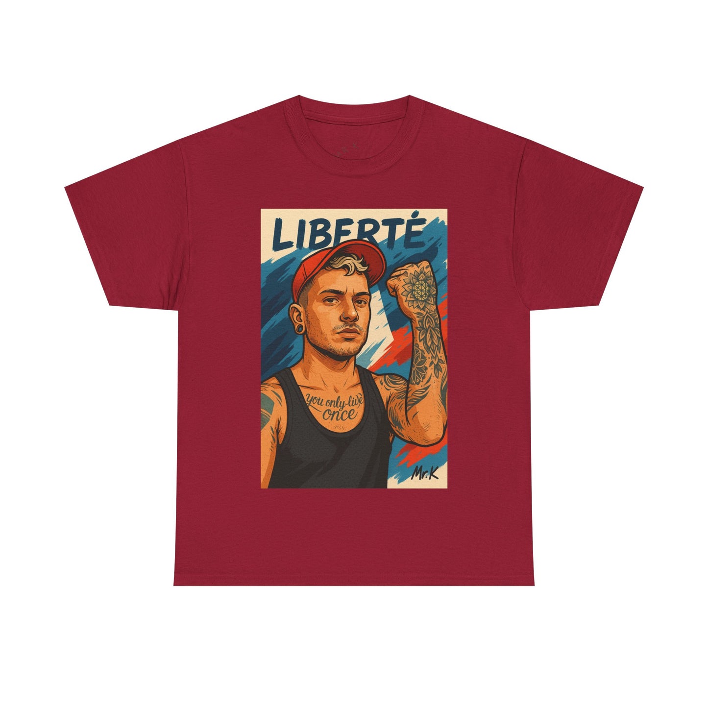 Liberté Unisex Heavy Cotton Graphic T-Shirt