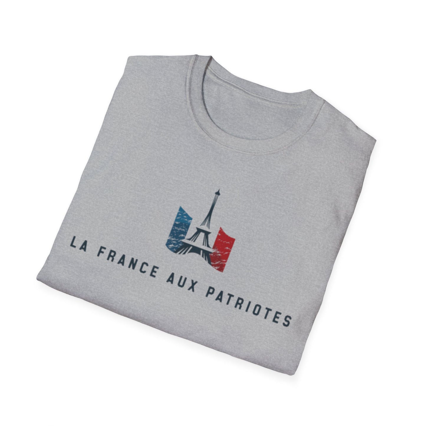 T-Shirt Simple - "La France Aux Patriotes"