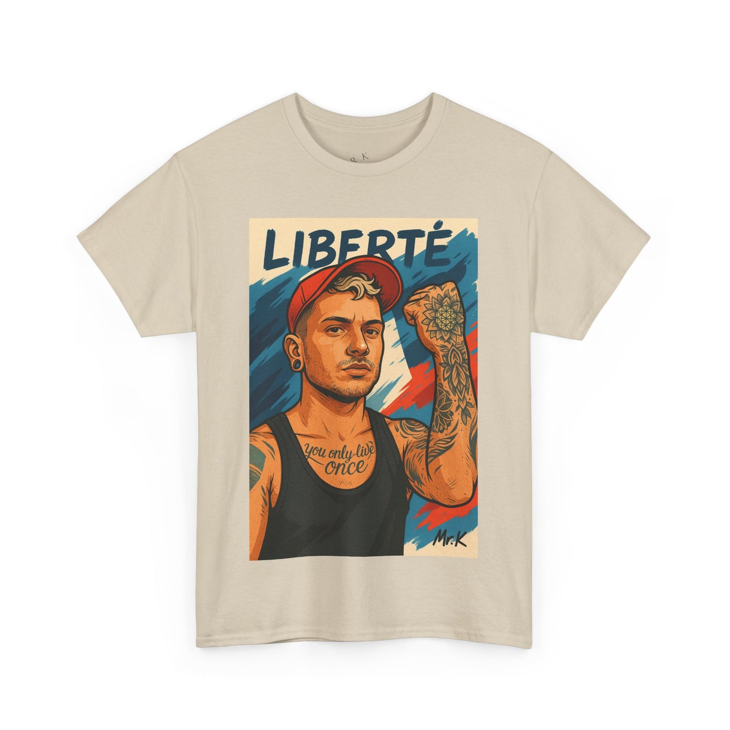 Liberté Unisex Heavy Cotton Graphic T-Shirt