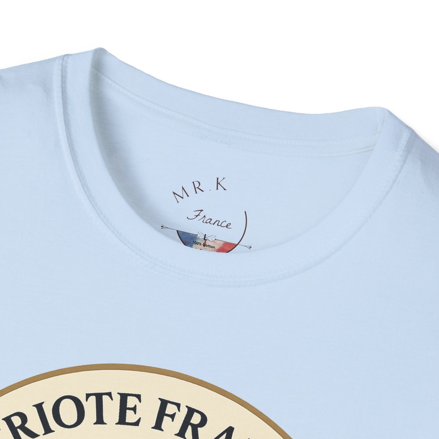 Patriote Française Floral T-Shirt | Softstyle