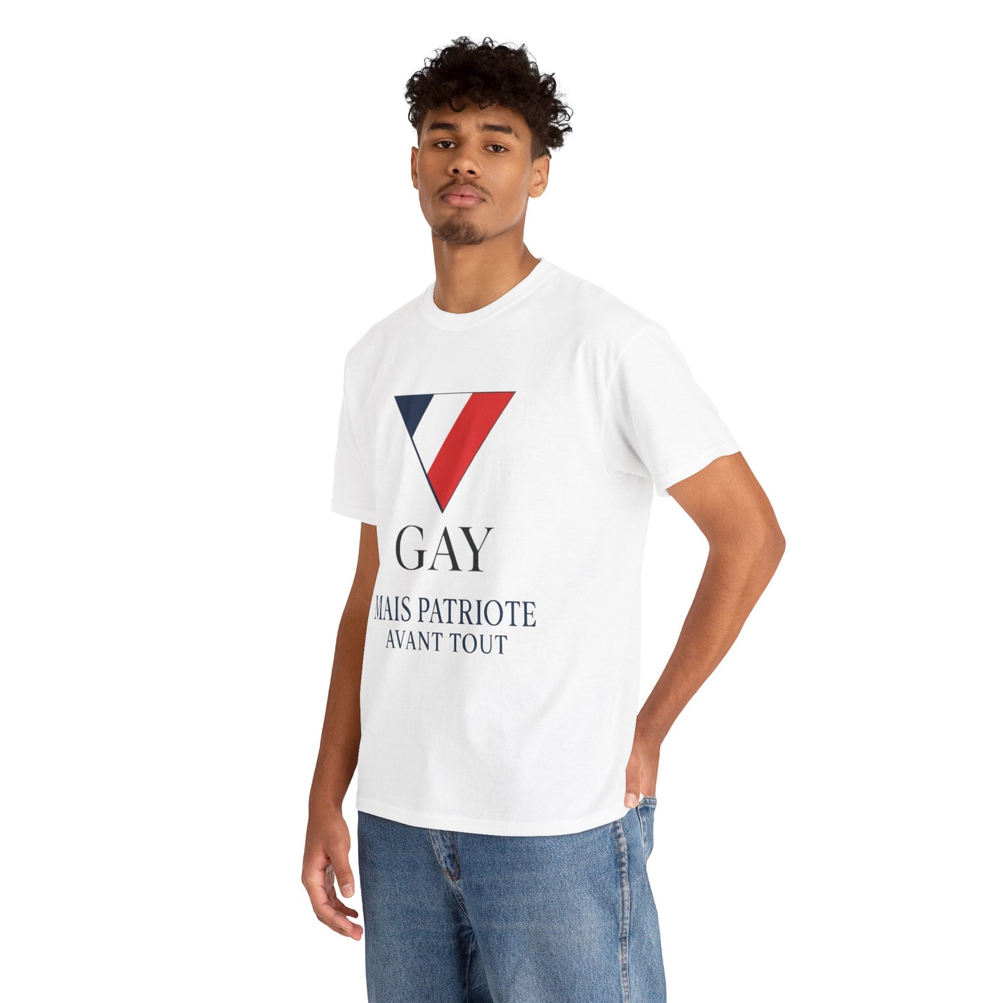 GAY MAIS PATRIOTE AVANT TOUT - Tee-shirt