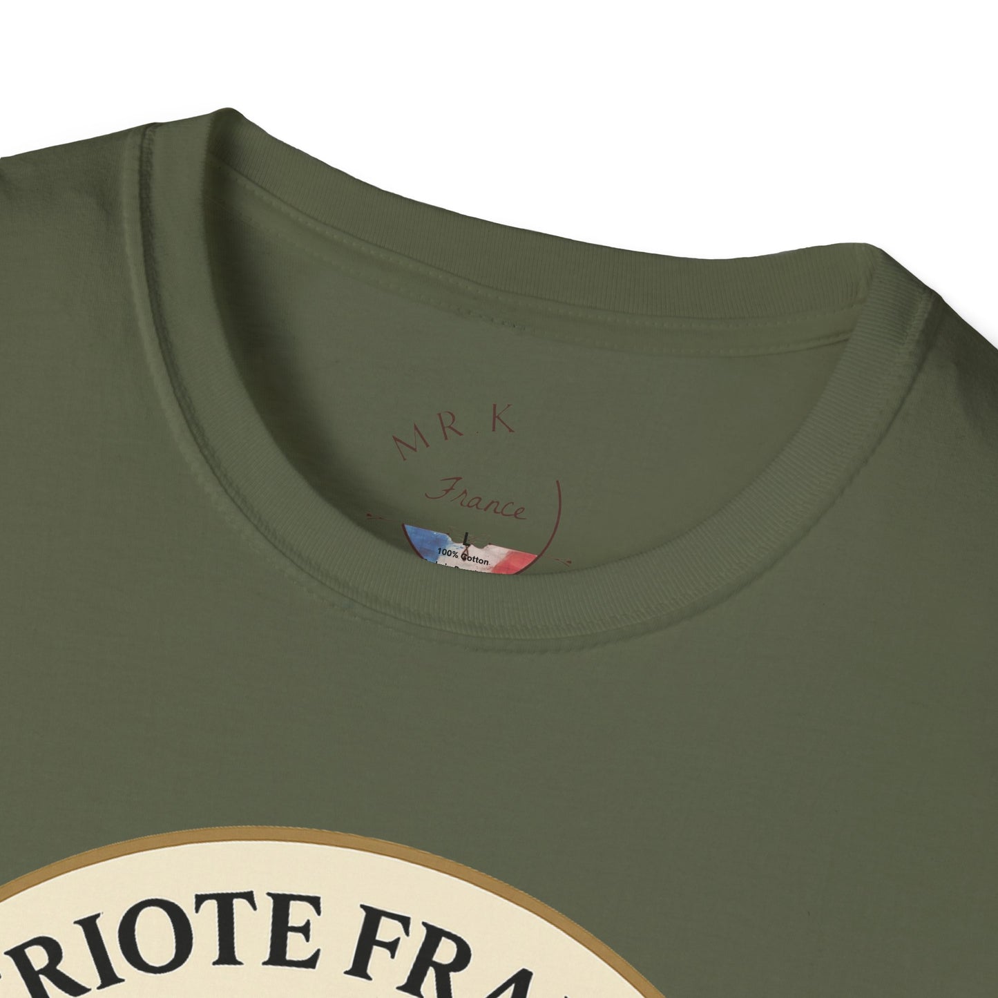Patriote Française Floral T-Shirt | Softstyle