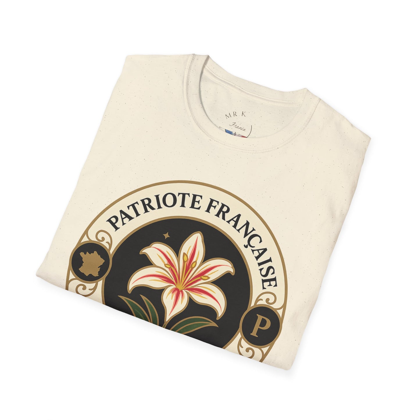 Patriote Française Floral T-Shirt | Softstyle