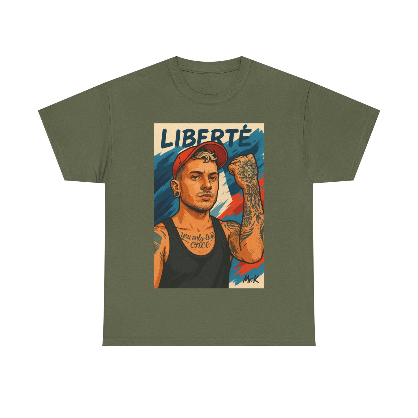 Liberté Unisex Heavy Cotton Graphic T-Shirt